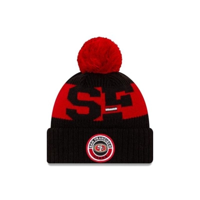 San Francisco 49ers Gorra | New Era NFL Cold Weather Sport Knit Beanie Mexico - Rojos